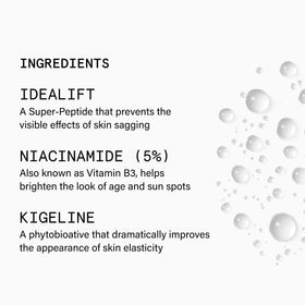Beauty Pie bottle on vanity suggesting daily use and routine fit