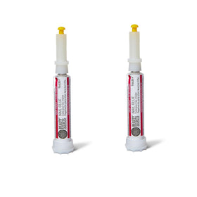 BEAUTY SECRETS front packaging showing two glue tubes and branding benefit: instant bond