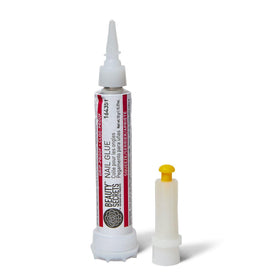 Beauty Secrets precision nozzle close-up demonstrating clog-resistant tip for accurate placement