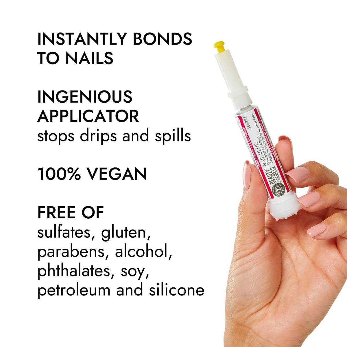 Beauty Secrets precision tip close-up demonstrating accurate application