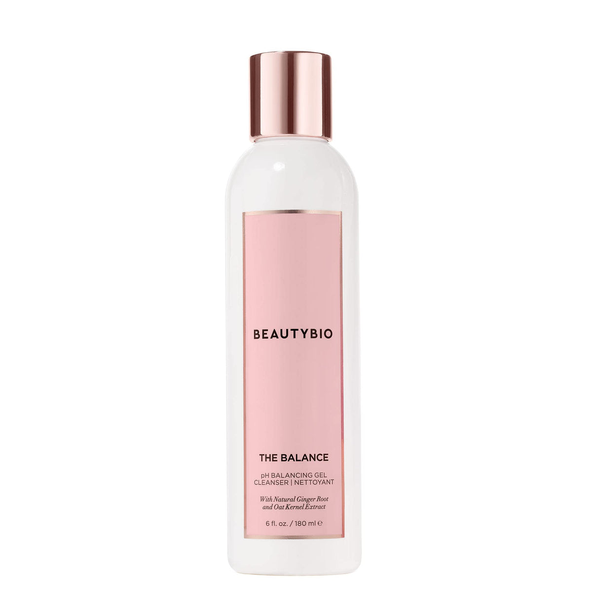 beautybio front packaging showing tube and label, clean shelf benefit
