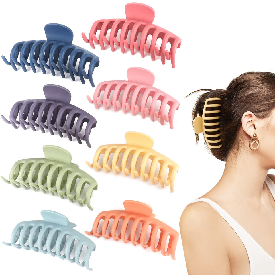 Beauty.H.C front packaging showing 8 matte clips, organized and ready to use