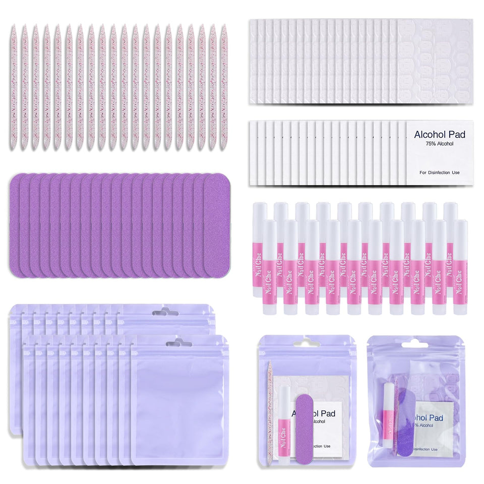 Bebbtiy kit front packaging showing sealed disposable manicure set benefit hygiene