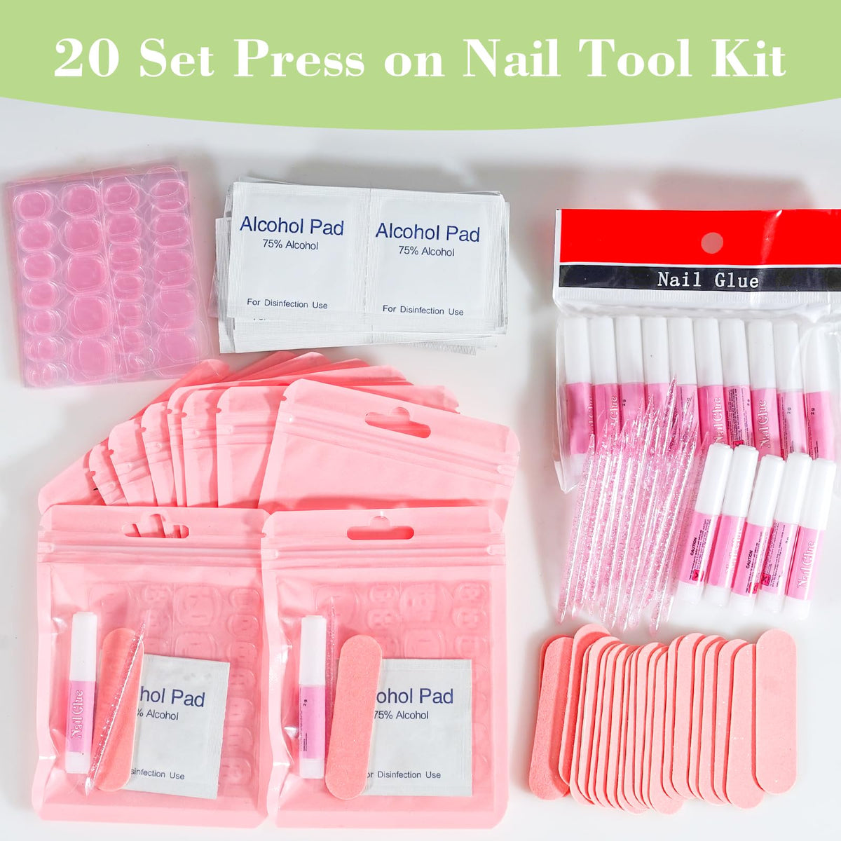 Bebbtiy kit inside resealable bag for organized storage and portability