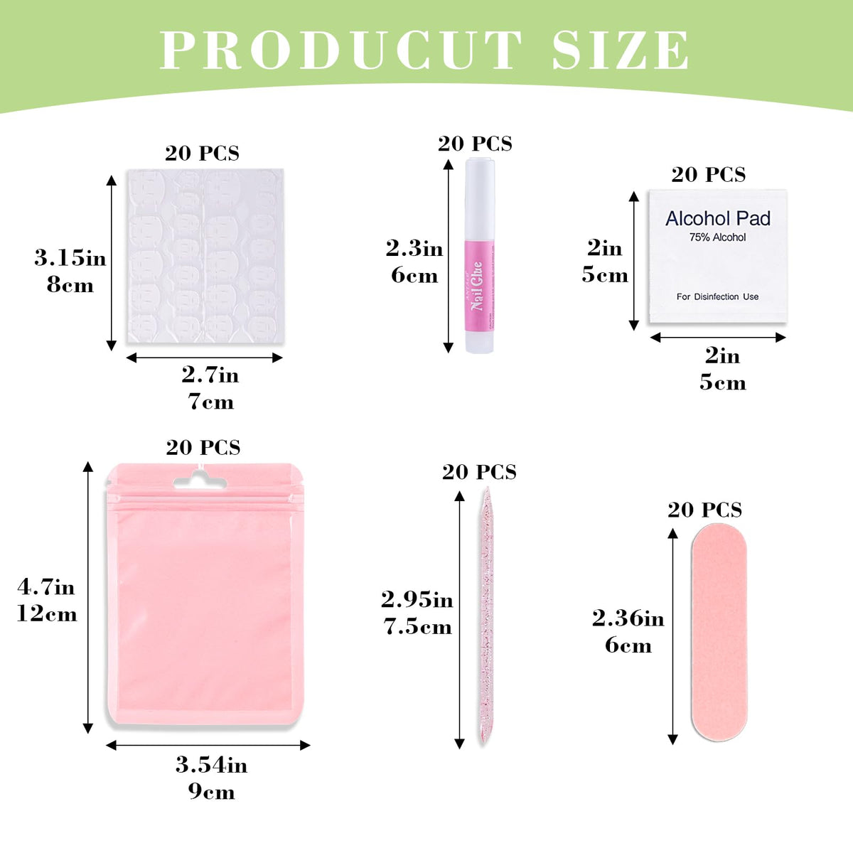 Bebbtiy prep pad held in hand for fast degreasing and better adhesion