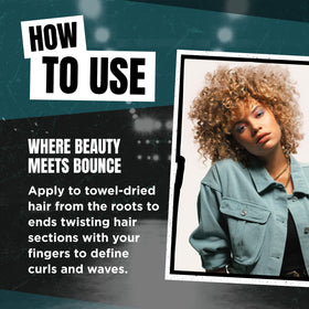 Bed Head Catwalk bottle held in hand showing product size and travel-friendly benefit