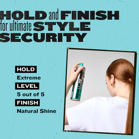 Bed Head product label and ingredient panel for informed styling choices