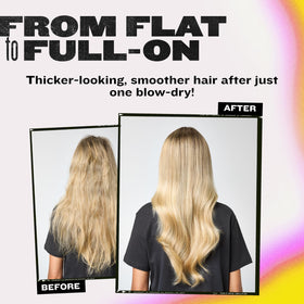 Bed Head Small Talk being applied to damp hair for better styling