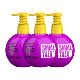 Bed Head Small Talk front packaging showing product benefits and size