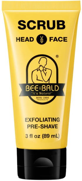 Bee Bald front packaging showing bottle and branding for easy identification