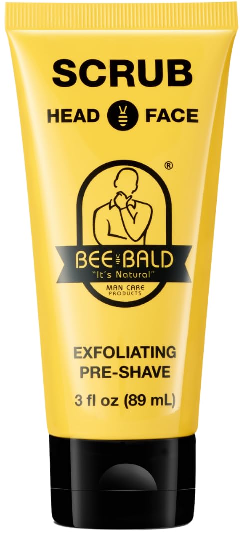 Bee Bald front packaging showing bottle and branding for easy identification