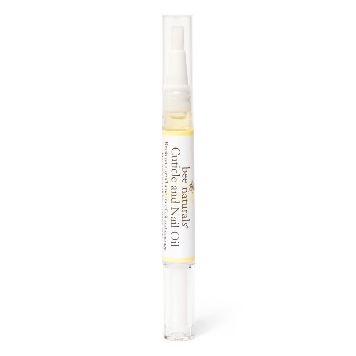 Bee Naturals oil texture close-up highlighting lightweight absorption