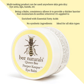 Bee Naturals application on finger demonstrating easy targeted use