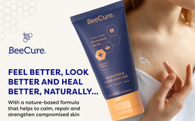 BeeCure calendula bloom ingredient image highlighting calming benefits
