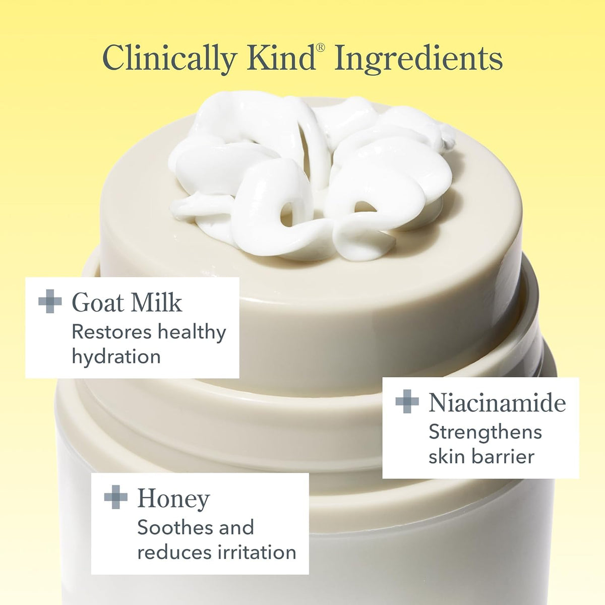 Beekman 1802 15mL jar held in hand for clear size comparison and portability