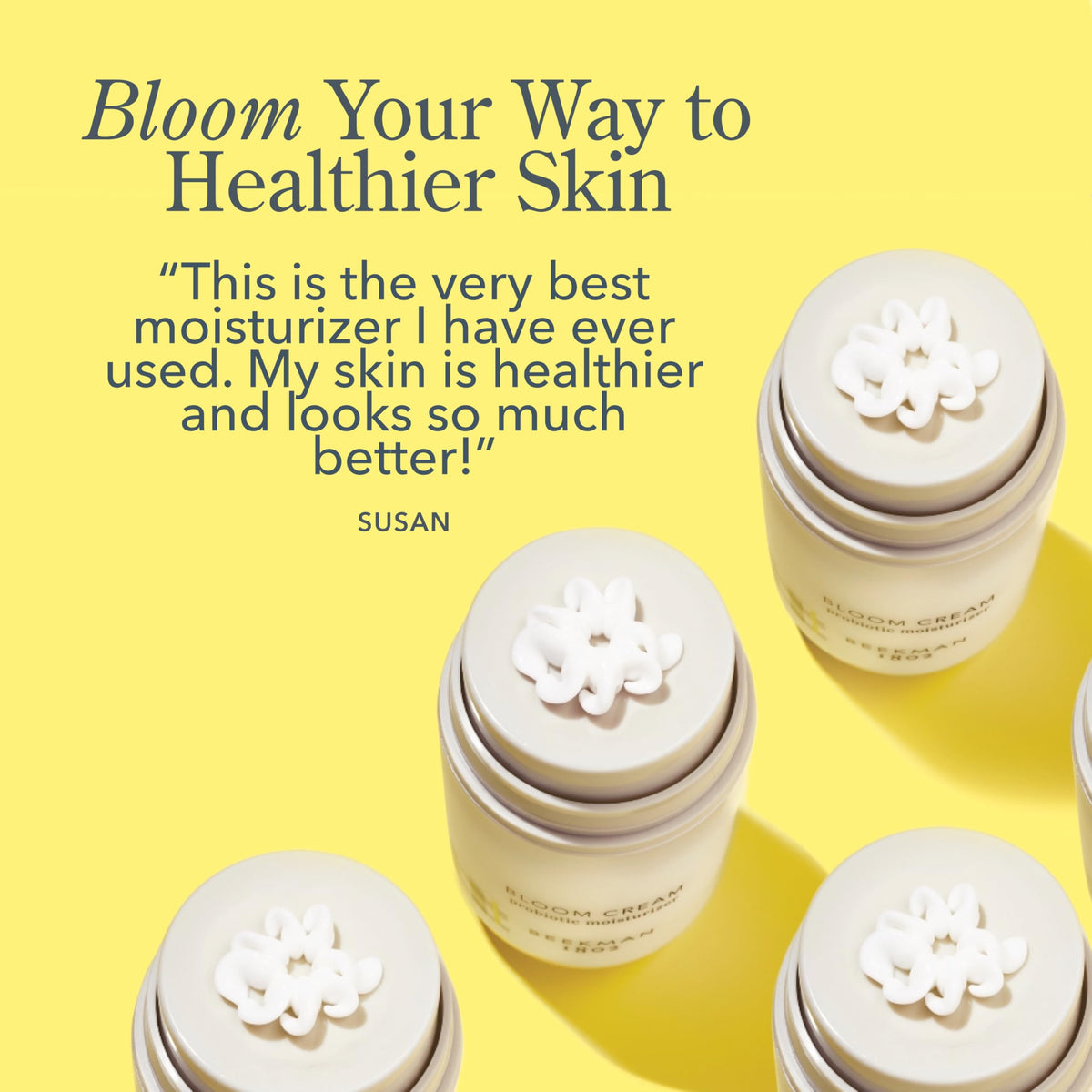 Beekman 1802 goat milk ingredient close-up highlighting balancing prebiotics