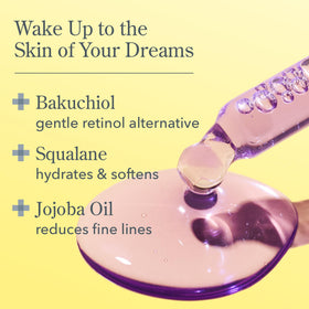 Beekman 1802 Dream Booster dropper dispensing serum for precise, waste-free application