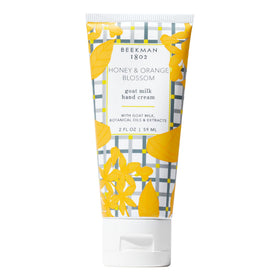 Beekman 1802 front packaging showing honey and orange blossom scent and benefits