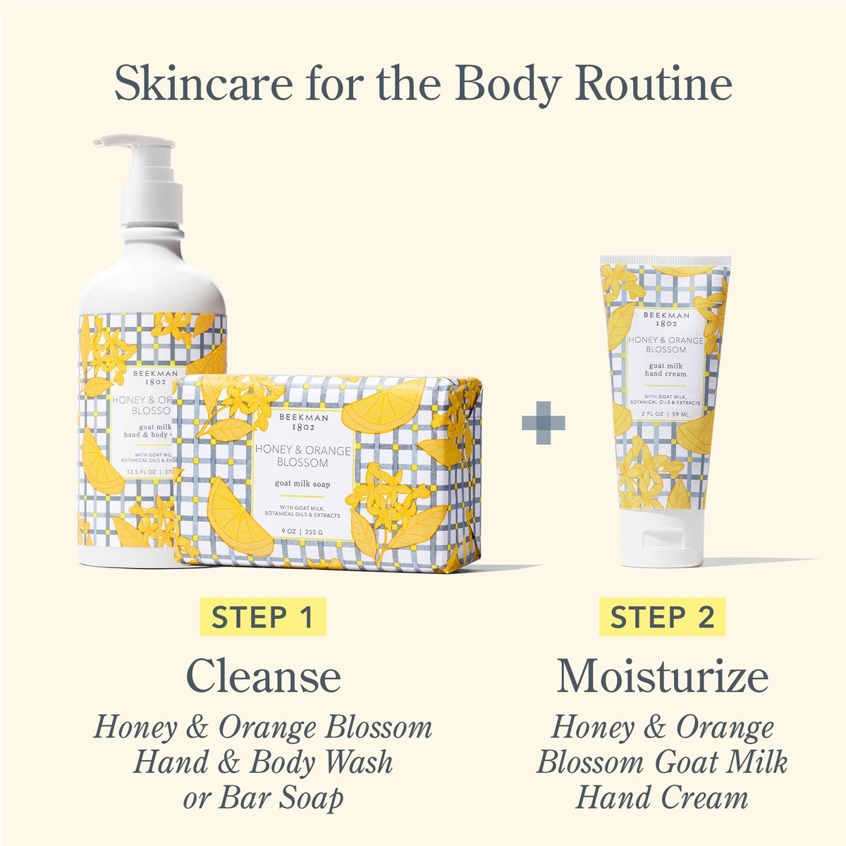 Beekman 1802 ingredients label image highlighting goat milk and clean formulation