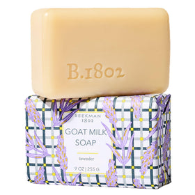 Beekman 1802 front packaging showing lavender bar and benefits