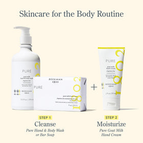 Beekman 1802 tube with cruelty-free badge highlighting ethical formulation