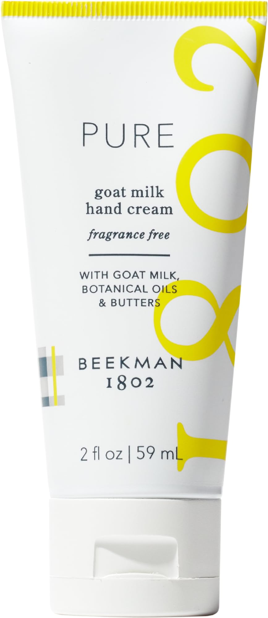 Beekman 1802 front packaging showing pure hand cream benefits
