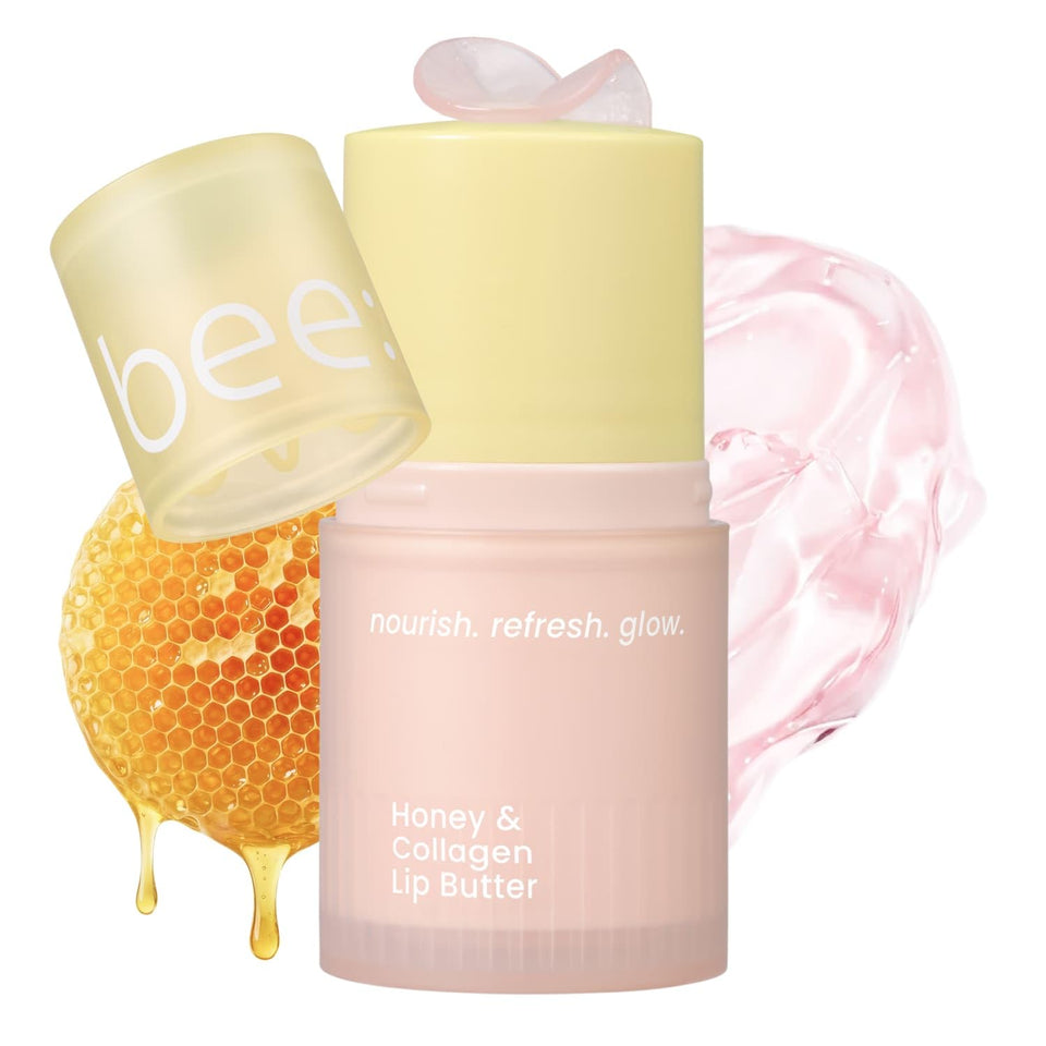 beenuvo front packaging showing compact hydrating lip butter
