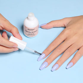 beetles brush applied into gap to soften nail glue quickly