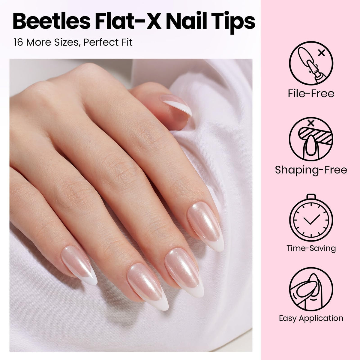 Beetles Gel Polish base and top gel bottles for sealing and shine