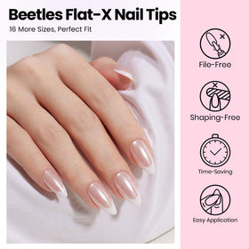 Beetles Gel Polish base and top gel bottles for sealing and shine