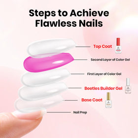 beetles before after nails showing stronger, smoother nail surface result