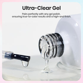 beetles blooming gel bottle beside a ruler showing 15ml scale for accurate sizing