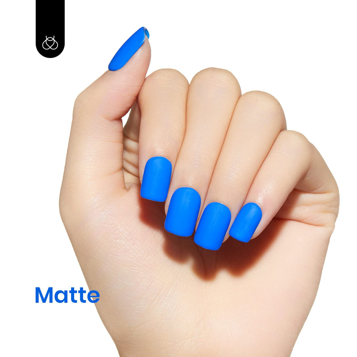 Beetles Gel Polish on-finger manicure showing professional finish and durable shine
