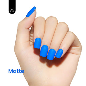 Beetles Gel Polish on-finger manicure showing professional finish and durable shine