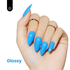 beetles Gel Polish glossy texture close-up showing high shine and smooth finish