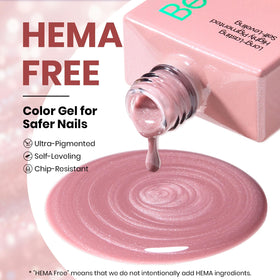 Beetles finished manicure on hands in romantic setting demonstrating wearable shine