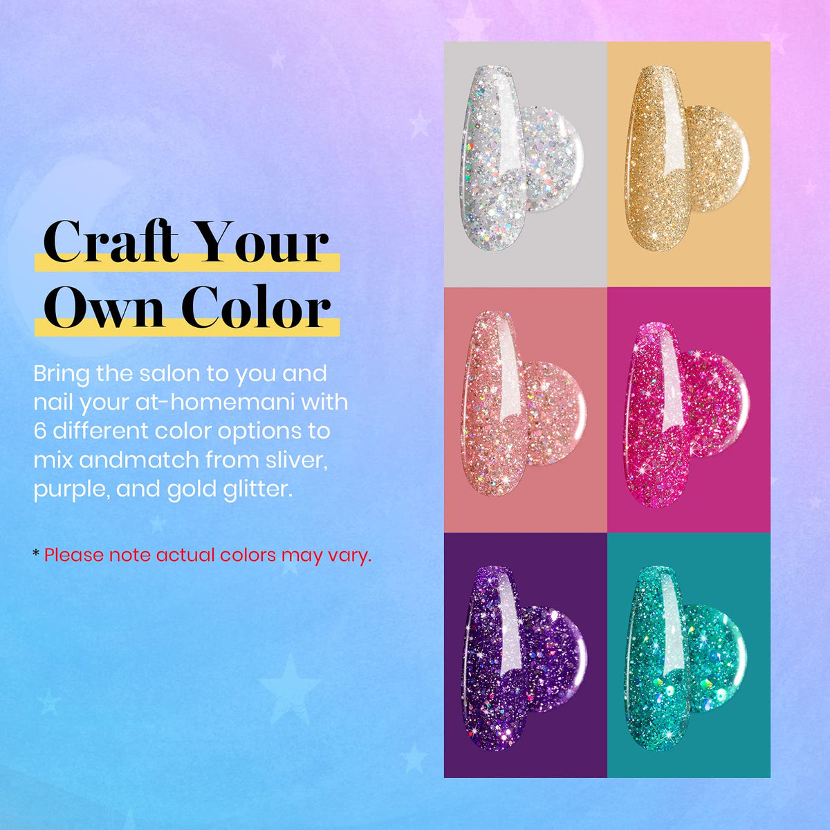 Beetles Gel Polish bottle label detail showing color code and easy-use benefit