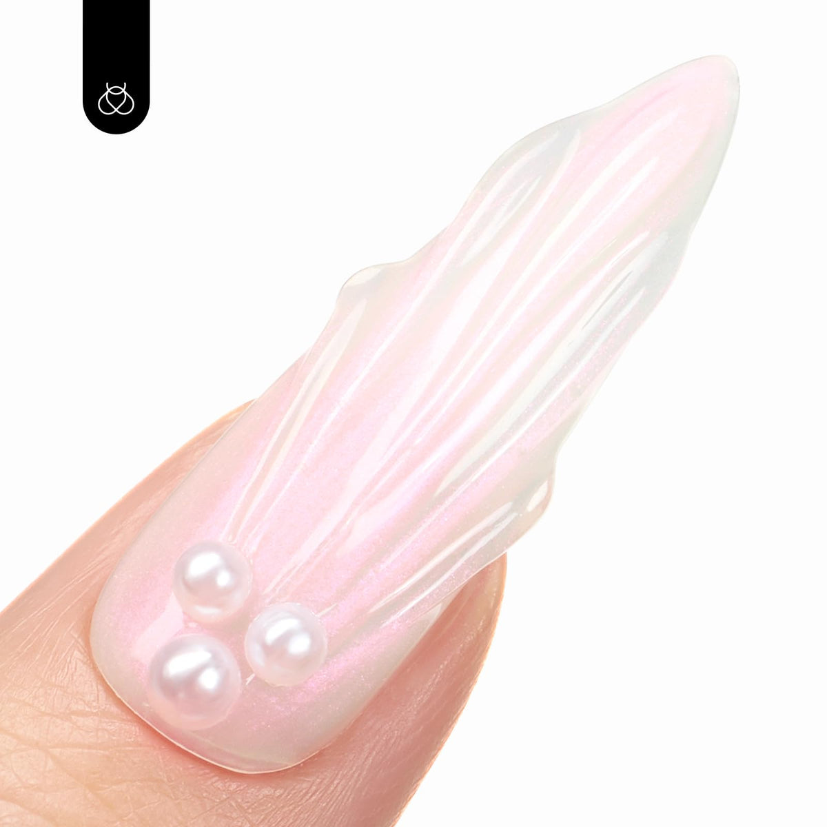 beetles Gel Polish brush applying coat on nail showing smooth coverage benefit
