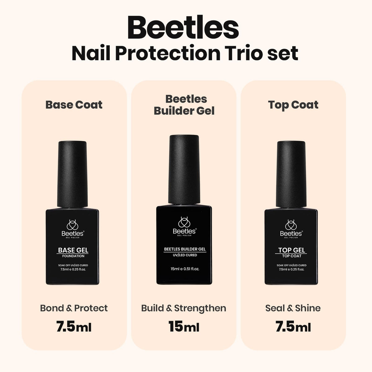 beetles builder gel bottle close-up showing clear viscosity and control
