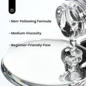 beetles builder gel cured shiny surface illustrating high-gloss finish and chip-resistant top coat protection