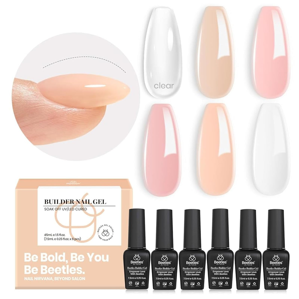 beetles builder gel gift box styling perfect for gift or starter kit