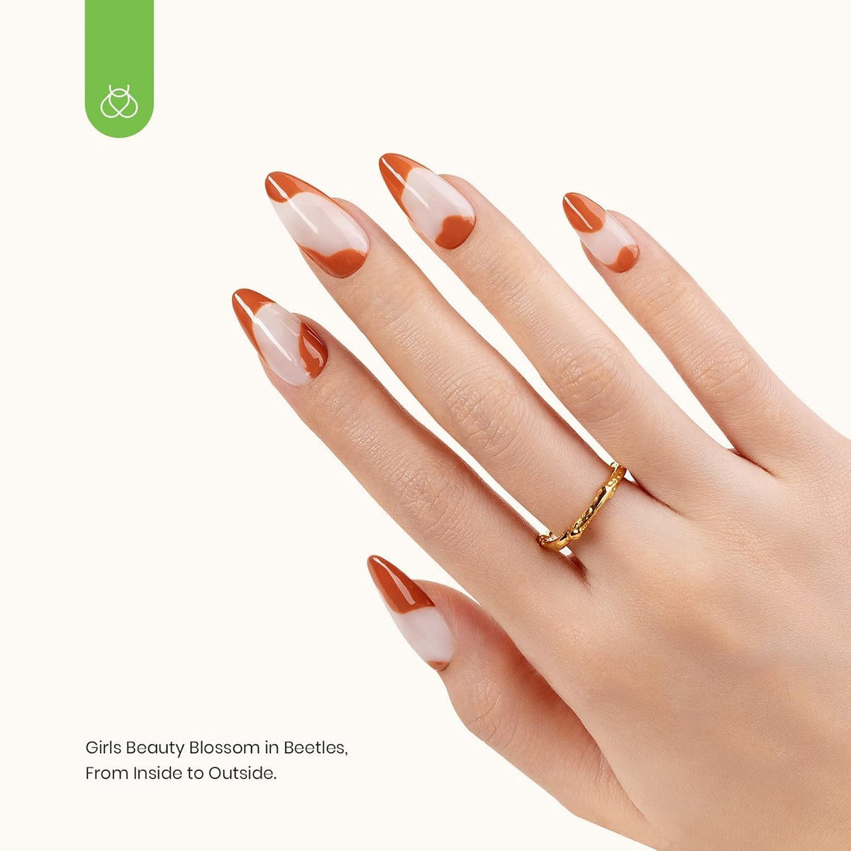 beetles builder gel lifestyle manicure set staged on vanity illustrating salon-quality results at home
