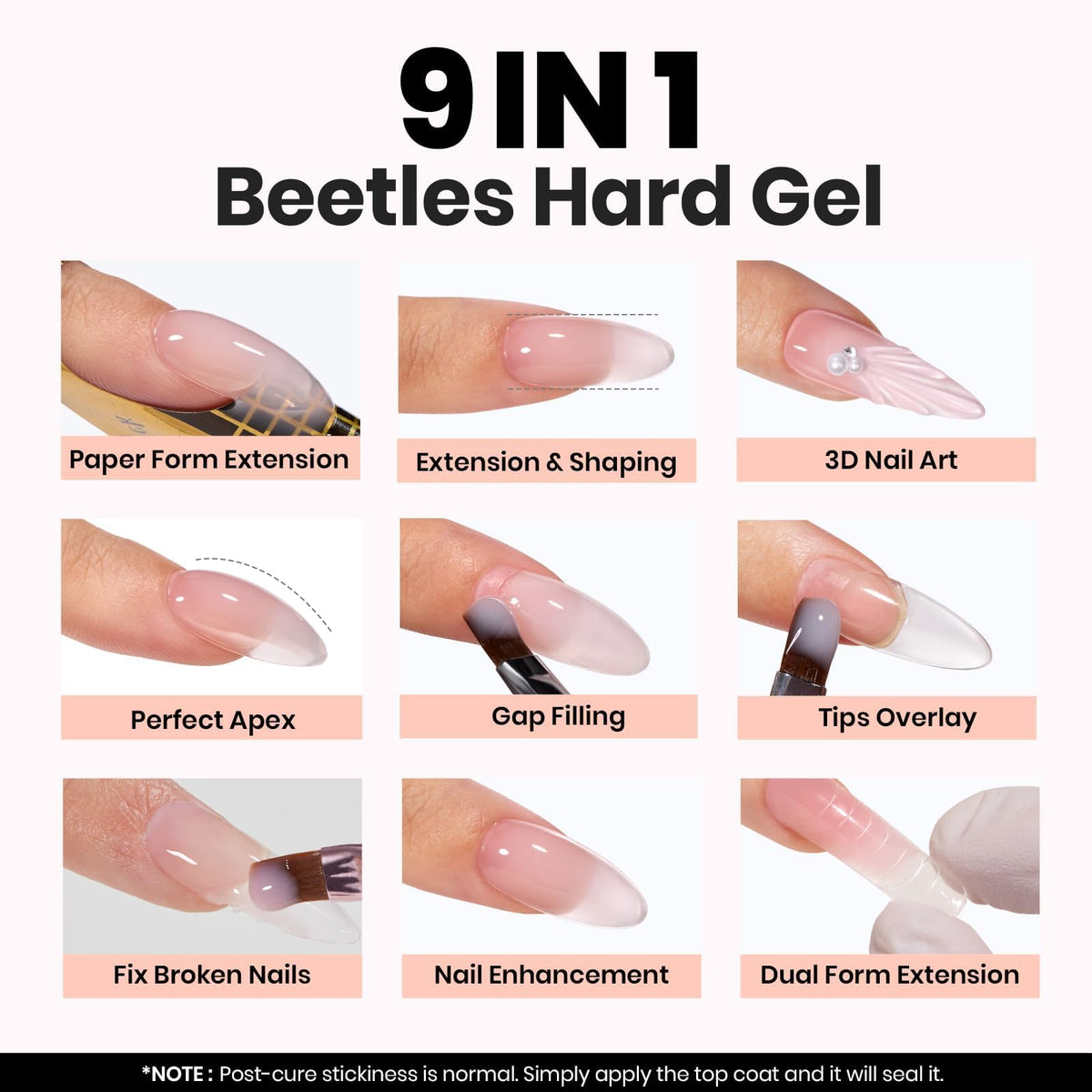 Beetles Builder Gel kit on a salon table demonstrating professional setup