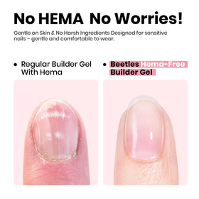 beetles builder gel texture close-up highlighting self-leveling consistency benefit