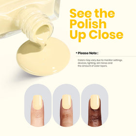 Beetles Gel Polish bottle with open cap revealing brush for controlled application