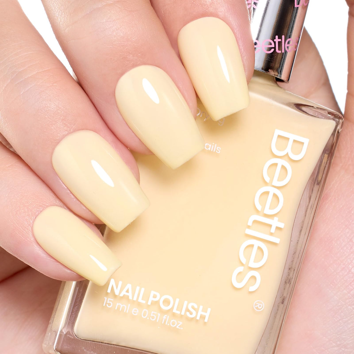 Beetles Gel Polish in a spring outfit setting illustrating seasonal styling appeal