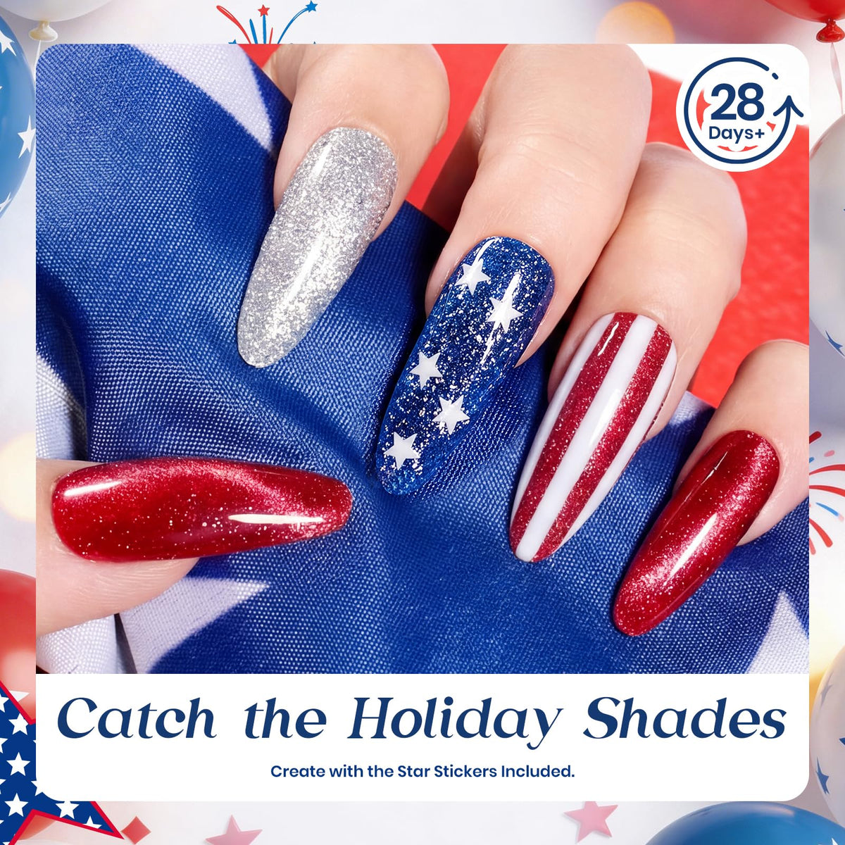 Beetles Gel Polish magnet used over cat-eye polish to create reflective stripe effect benefit
