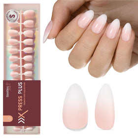 Beetles Gel Polish close-up of ombre gradient texture, highlighting smooth gel-like finish