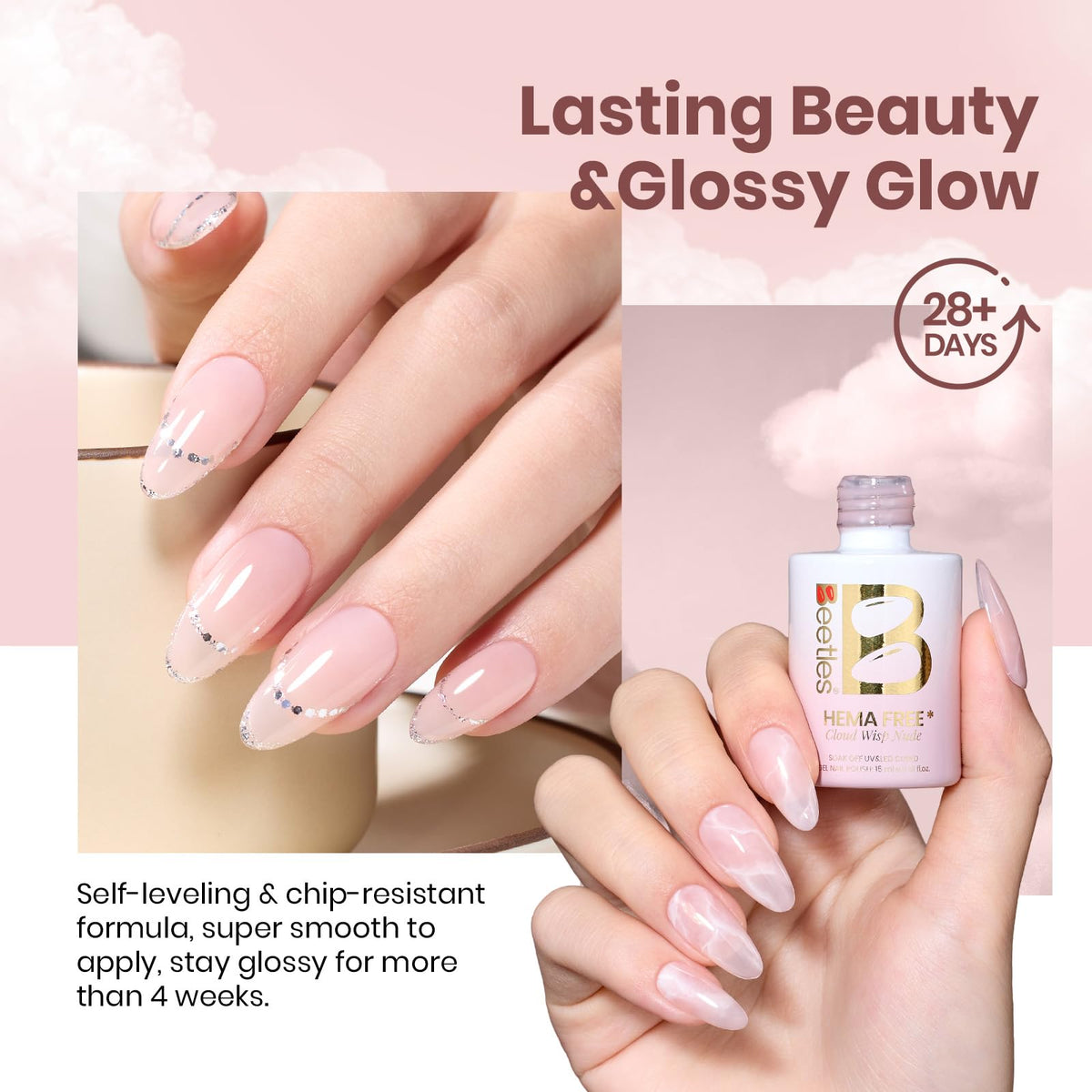 beetles Cloud Wisp close cap and label showing 15ml bottle benefit clear info