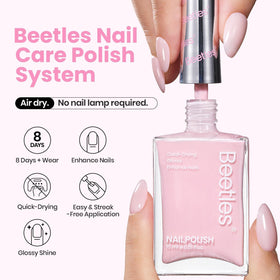 beetles brush stroke of Cloudy Rose demonstrating smooth apply benefit